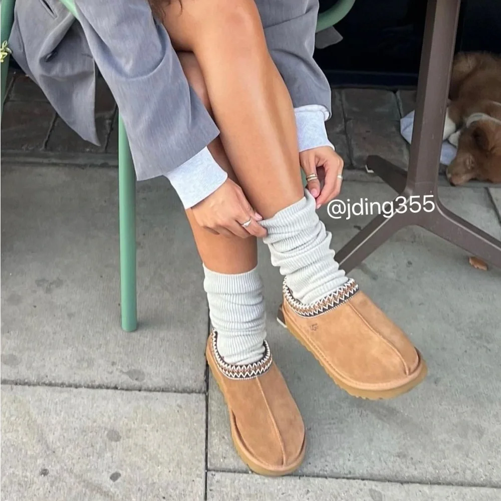 W7 Brand New UGG Women’s Tasman Slippers “Chestnut”5955-CHE - Picture 1 of 8